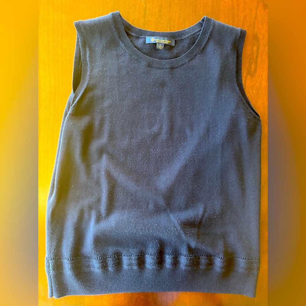 Brooks Brothers 100% merino wool sweater vest